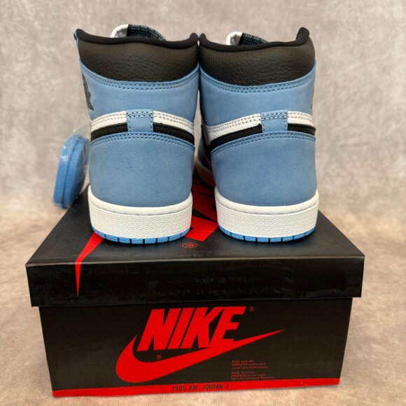 Air Jordan 1 Retro High OG – White/Black-University Blue | Men’s Size 9 | New in main image 4